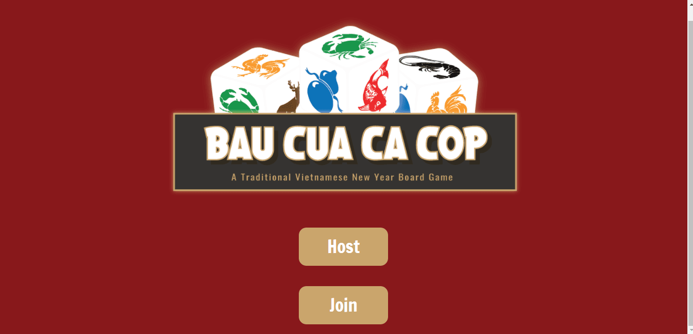 Source code bầu cua tôm cá gà nai online